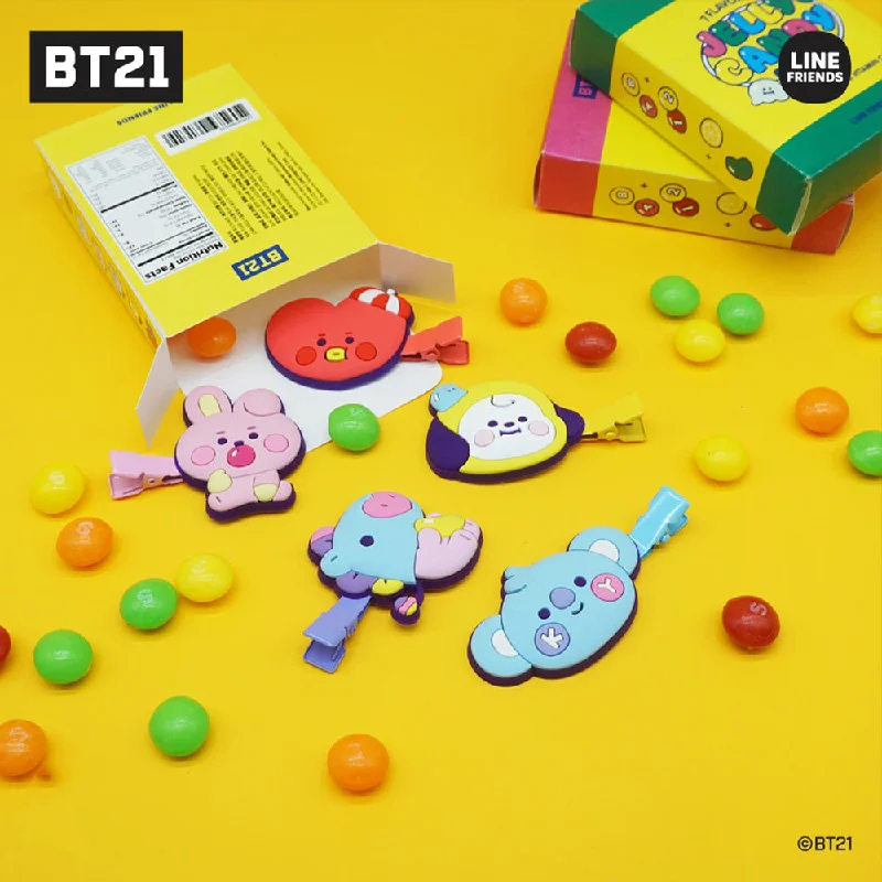 classic hairbands for women -BT21 Hair Clip ver.3 JELLY