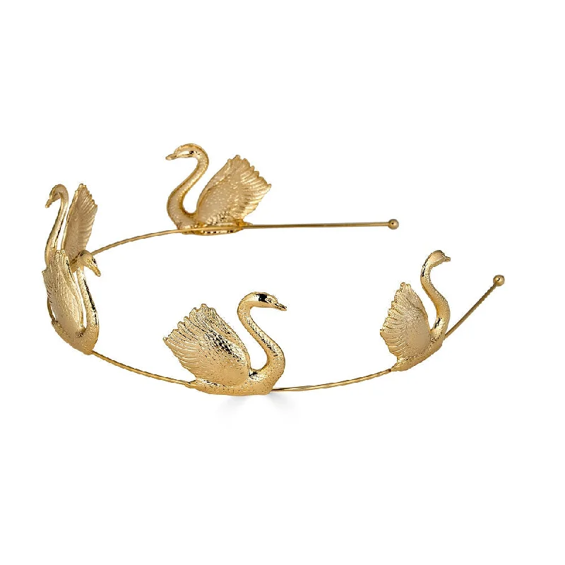 elegant hairpins for weddings -CYGNET HEADBAND