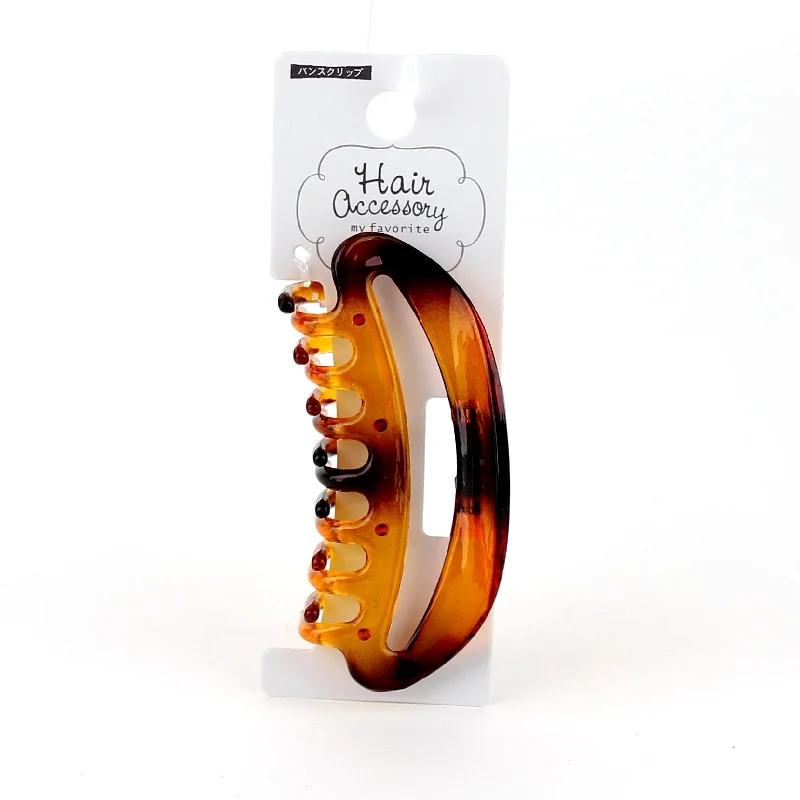 trendy hairbands for teenagers -Hair Clip (BK*BN)