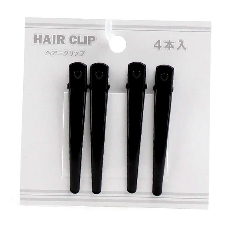 decorative hair combs for weddings -Hair Clips (BK/6cm (4pcs))