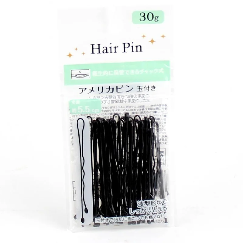 braided hair accessories for long hair -Hair Pins (BK/0.4x0.2x5.5cm/ 30g)