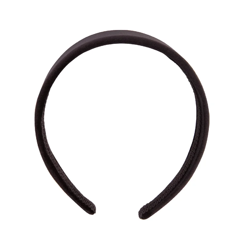 cute hairbands for toddlers -Black Velvet Classic Headband