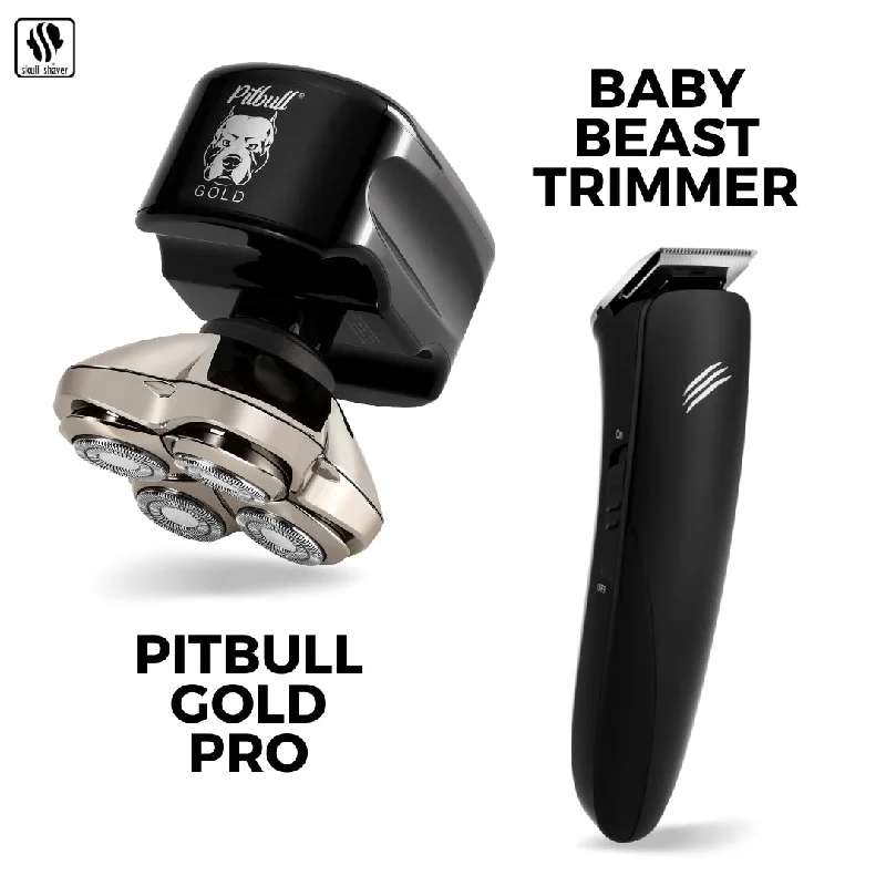 affordable hair ties for everyday use -Pitbull Gold PRO + Baby Beast Trimmer Combo