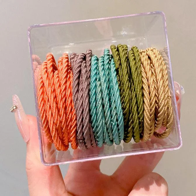 boho hair accessories for weddings -Rubber bands for women (50 pcs) jlts0482