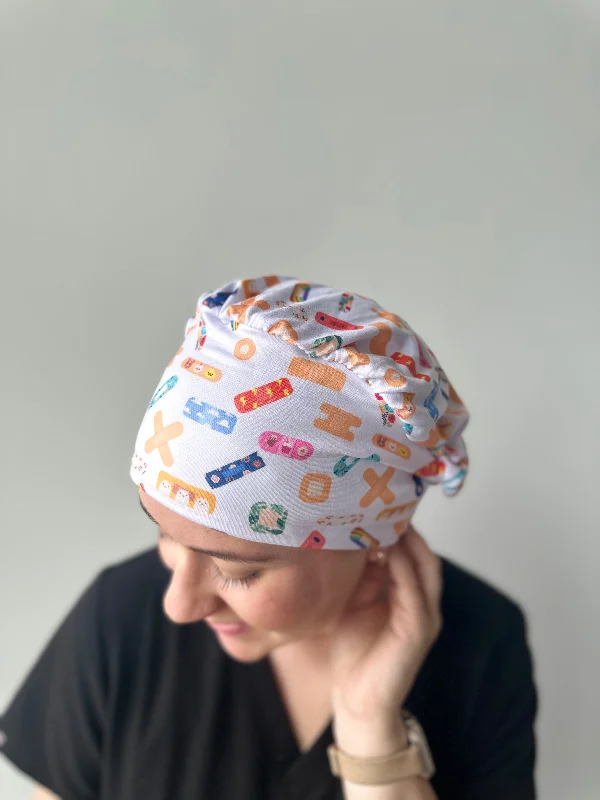 affordable hair ties for everyday use -Scrub Hat - Fun Bandage