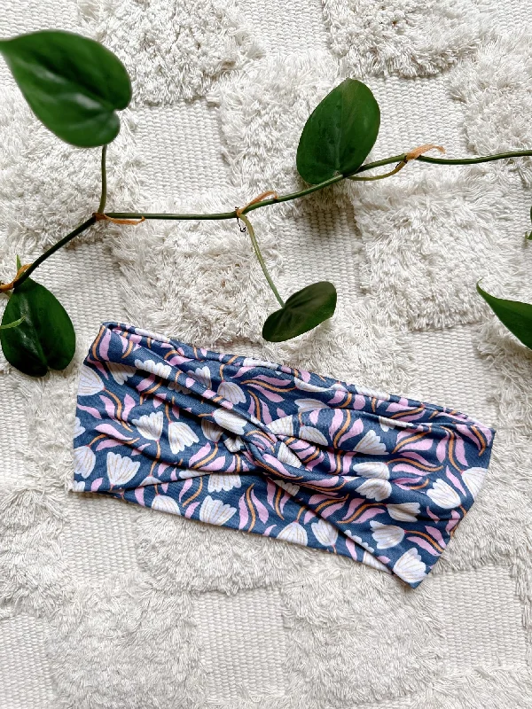 simple hair ties for everyday use -Twistband - Tulips