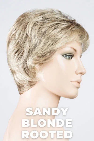 Sandy Blonde Rooted