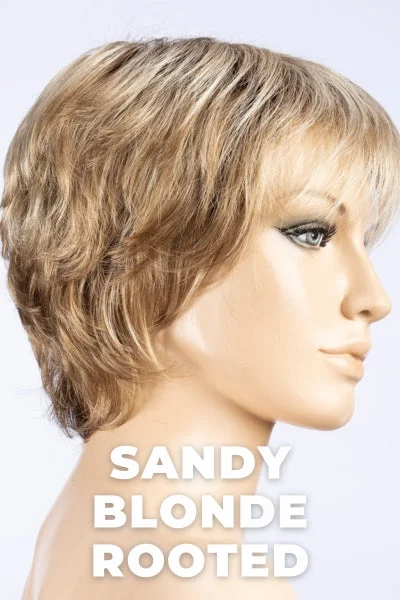 Sandy Blonde Rooted