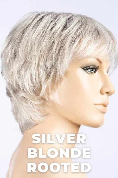 Silver Blonde Rooted