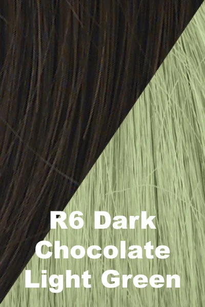 (R6) Dark Chocolate w/ Light Green