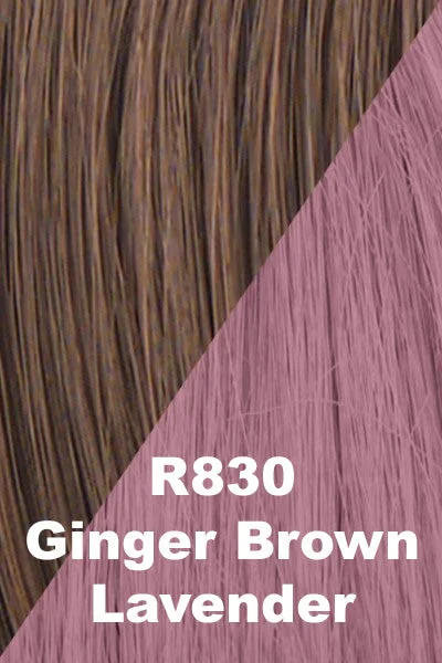 (R25) Ginger Blonde w/ Lavender