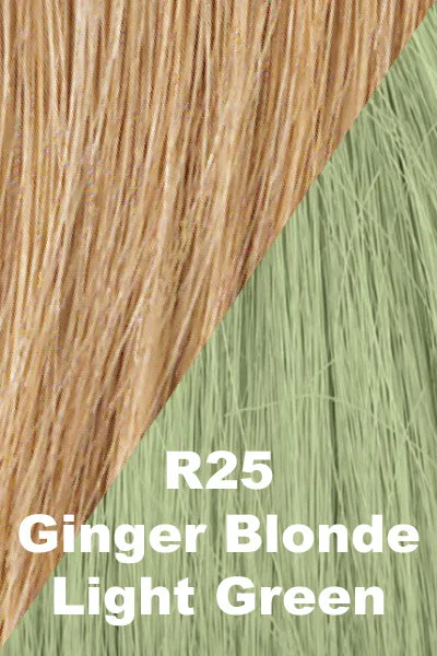 (R25) Ginger Blonde w/ Light Green