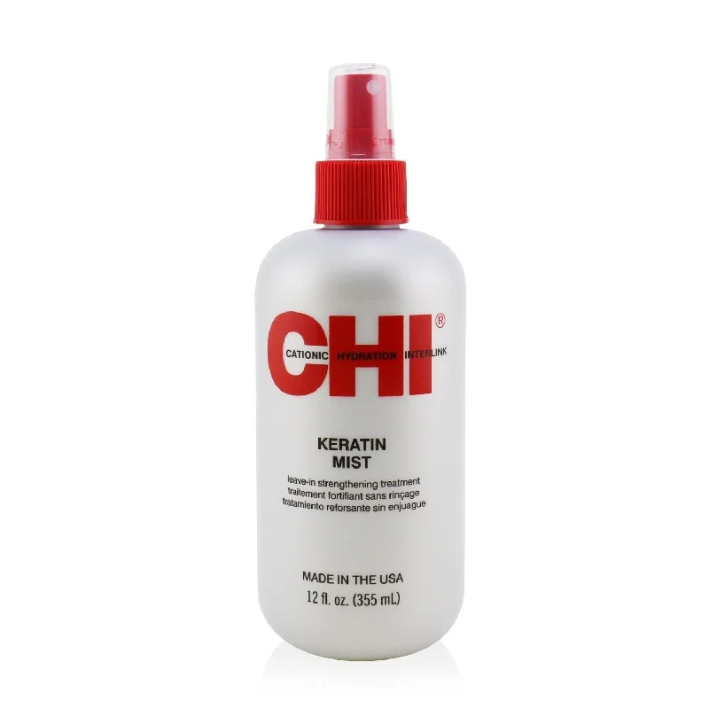 how to treat a dry, itchy scalp naturally -CHI Keratin Mist Leave-In Strengthening Treatment  355ml/12oz