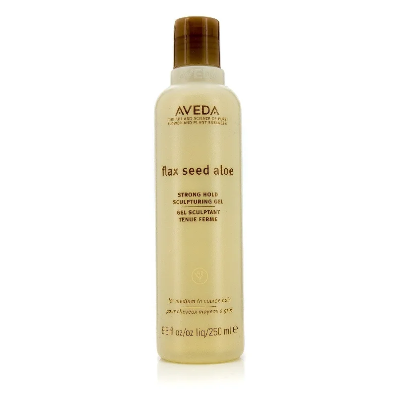 nourishing oils for treating dry scalp and hair -Aveda Flax Seed Aloe Strong Hold Sculpturing Gel  250ml/8.5oz