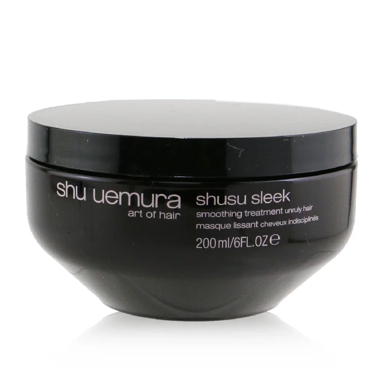 best hair masks for damaged, over-processed hair -Shu Uemura Shusu Sleek Smoothing Treatment (For Unruly Hair)  200ml/6oz