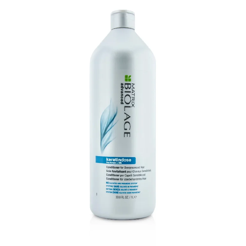 how to deal with scalp dryness and irritation -Matrix Biolage Advanced Keratindose Conditioner (For Overprocessed Hair)  1000ml/33.8oz