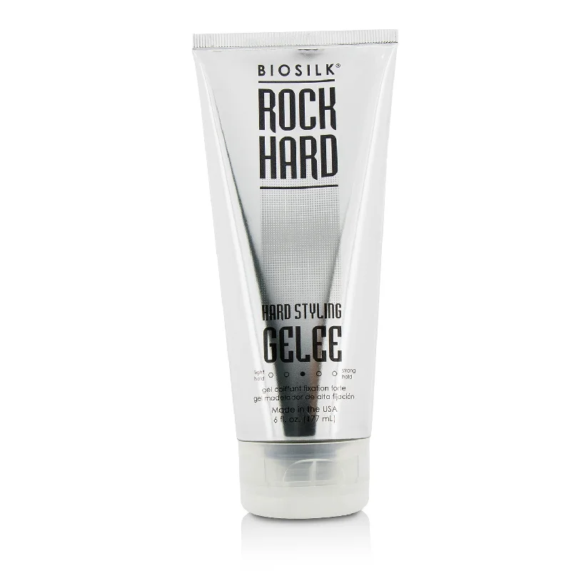 hair care tips for soft, manageable hair -BioSilk Rock Hard Hard Styling Gelee  177ml/6oz