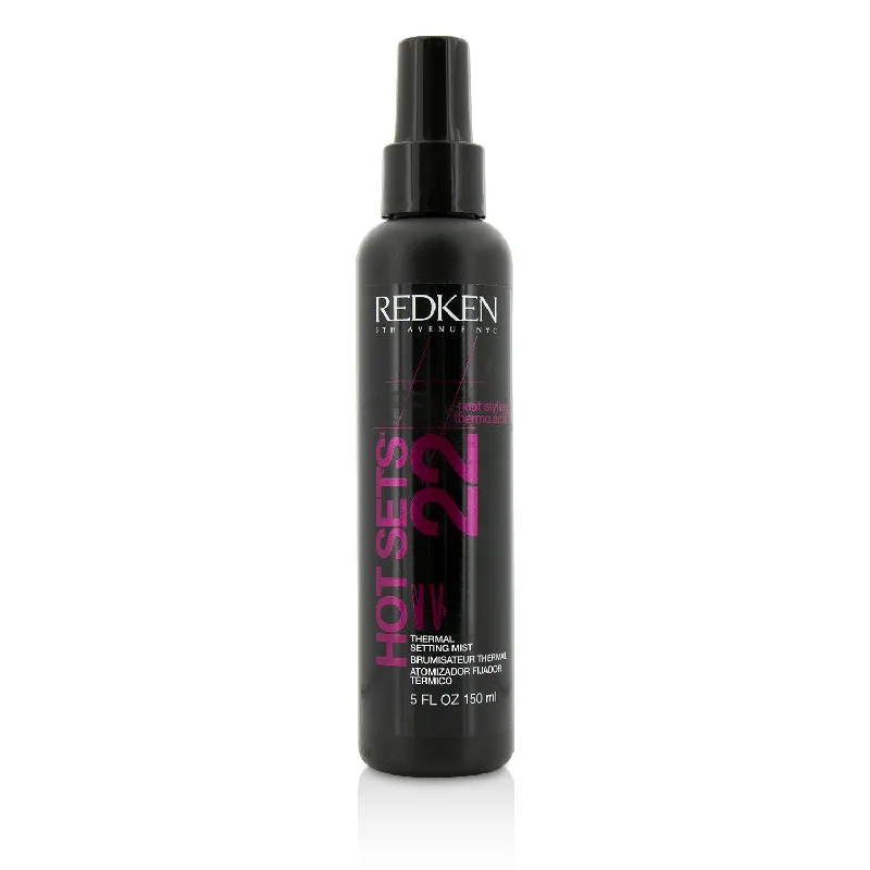 best treatments for strengthening fragile hair -Redken Heat Styling Hot Sets 22 Thermal Setting Mist  150ml/5oz