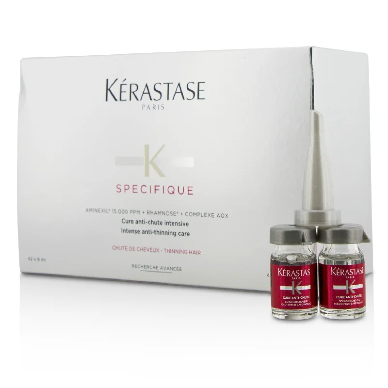 best products for treating frizzy, flyaway hair -Kerastase Specifique Intense Anti-Thinning Care (Thinning Hair)  42x6ml/0.2oz