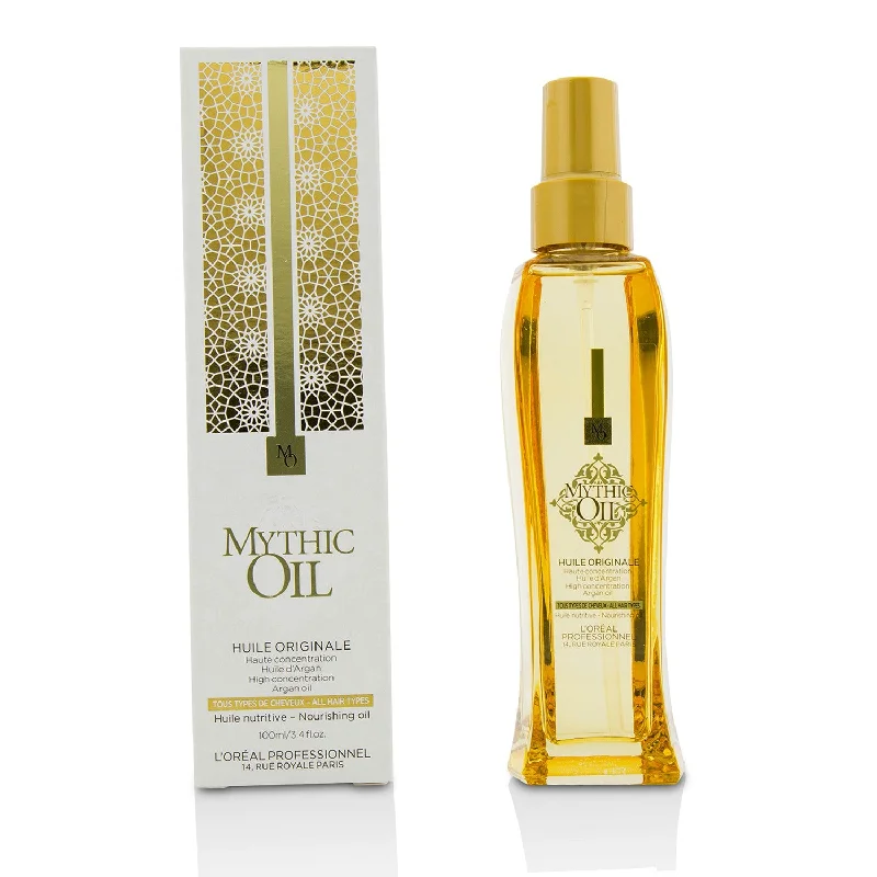 best natural oils for nourishing dry hair -L'Oreal Professionnel Mythic Oil Nourishing Oil with Argan Oil (All Hair Types)  100ml/3.4oz