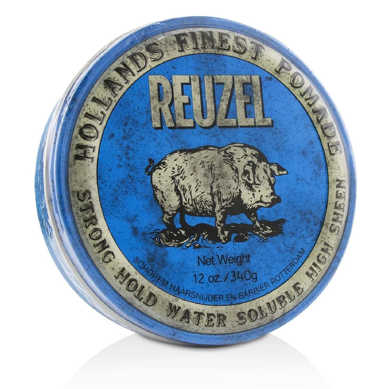 how to stop hair from thinning in menopause -Reuzel Blue Pomade (Strong Hold, Water Soluble)  340g/12oz