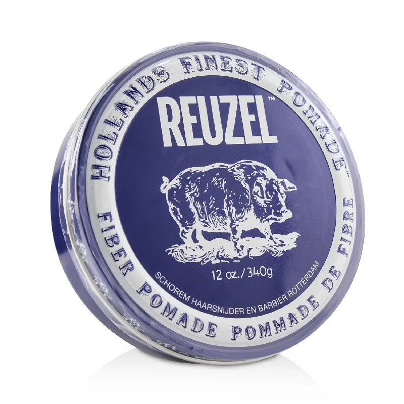 hair care for sensitive scalp and dry hair -Reuzel Fiber Pomade (Firm, Pliable, Low Shine, Water Soluble)  340g/12oz