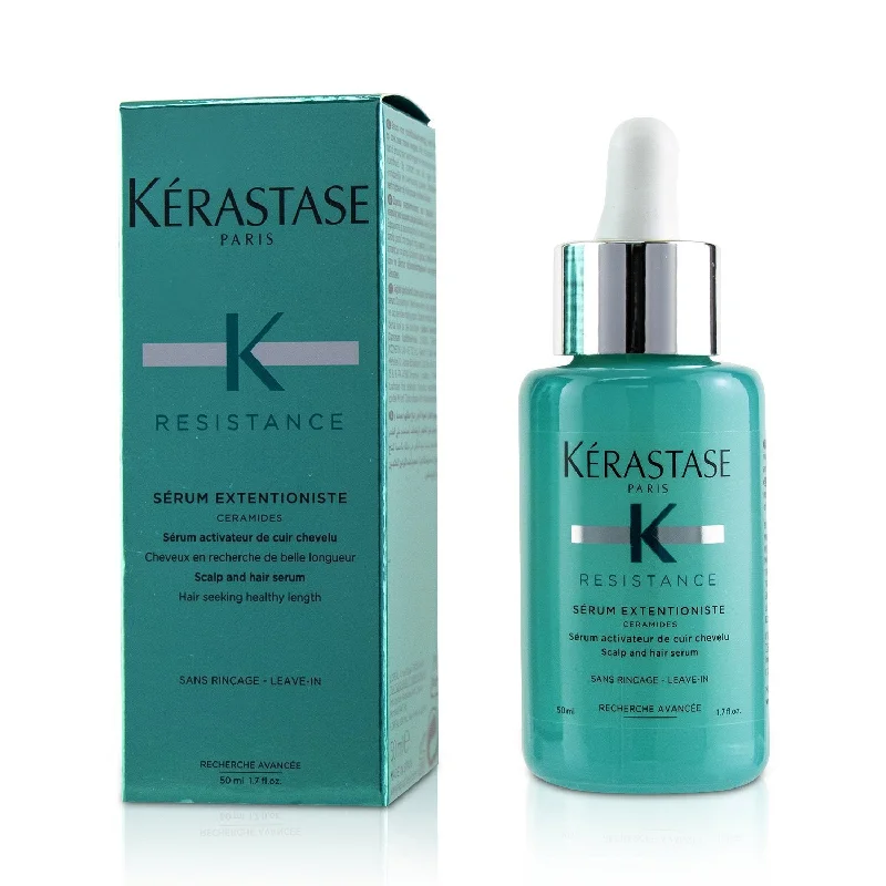 best anti-frizz treatments for curly hair in humidity -Kerastase Resistance Serum Extenioniste (Scalp and Hair Serum)  50ml/1.7oz