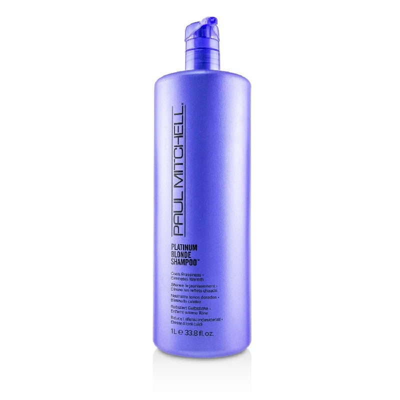 Paul Mitchell Platinum Blonde Shampoo (Cools Brassiness - Eliminates Warmth)  1000ml/33.8oz