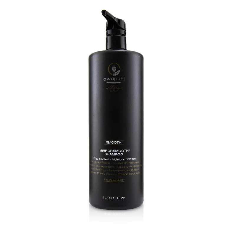 Paul Mitchell Awapuhi Wild Ginger Smooth Mirrorsmooth Shampoo (Frizz Control - Moisture Balance)  1000ml/33.8oz