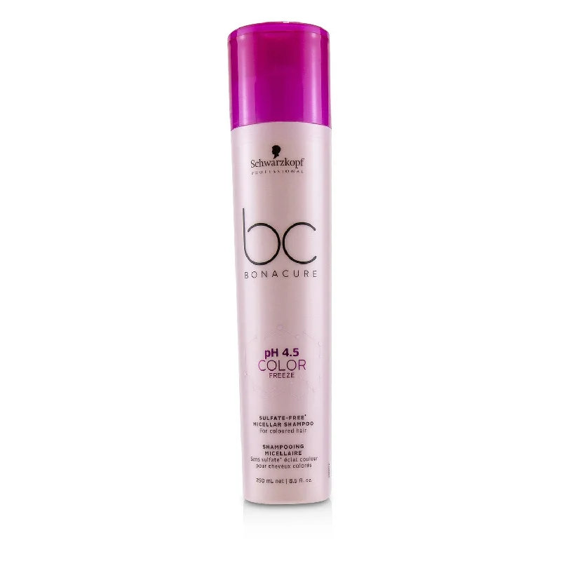 Schwarzkopf BC Bonacure pH 4.5 Color Freeze Sulfate-Free Micellar Shampoo (For Coloured Hair)  250ml/8.5oz