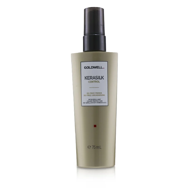 how to restore natural shine to dull, lifeless hair -Goldwell Kerasilk Control De-Frizz Primer  75ml/2.5oz