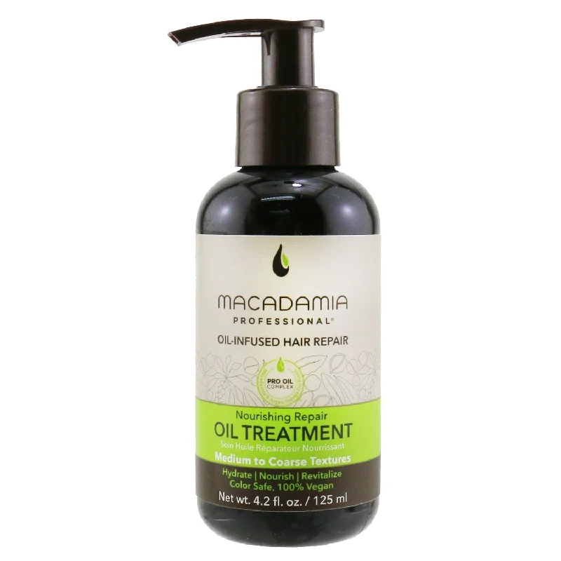 hair care for controlling oily scalp and greasy hair -Macadamia Natural Oil Professional Nourishing Repair Oil Treatment (Medium to Coarse Textures)  125ml/4.2oz