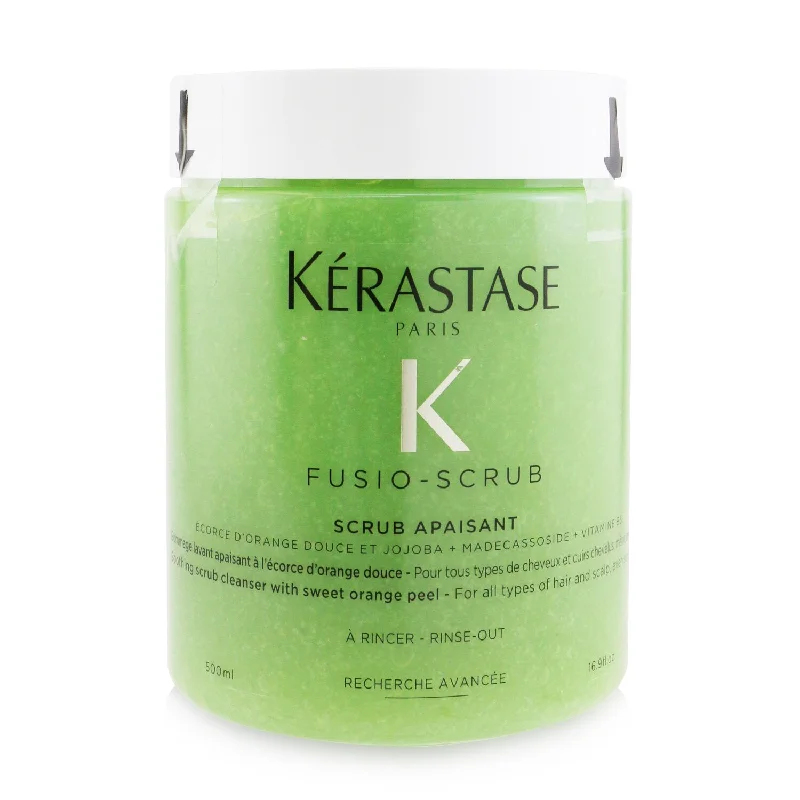 best products for reducing hair thinning in men -Kerastase Fusio-Scrub Scrub Apaisant Soothing Scrub Cleanser with Sweet Orange Peel (For All Types of Hair and Scalp, Even Sensitive)  500ml/16.9oz