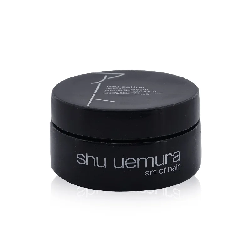 how to get rid of dry hair ends without cutting -Shu Uemura Uzu Cotton Definition Hair Cream - Flexible Hold Lightweight Finish  75ml/2.53oz