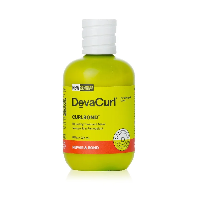 how to strengthen weak hair and prevent breakage -DevaCurl Curlbond Re-Coiling Treatment Mask  236ml/8oz