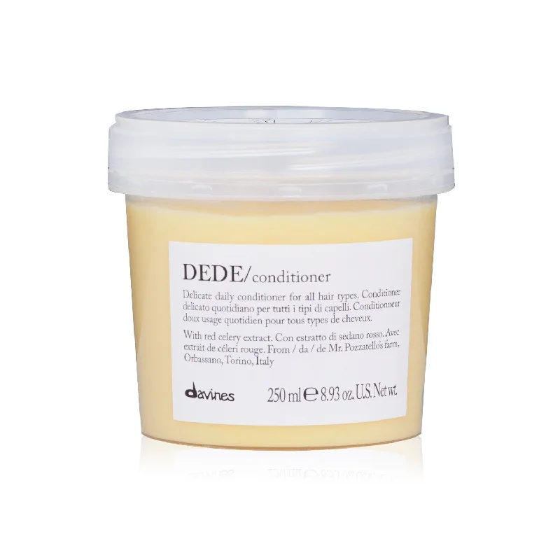 how to manage coarse, unruly hair at home -Davines Dede Conditioner  250ml/8.93oz