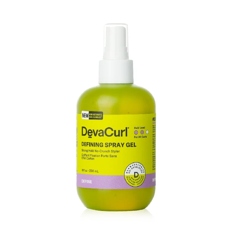 best oils for repairing dry, split ends -DevaCurl Defining Spray Gel Strong Hold No-Crunch Styler  236ml/8oz