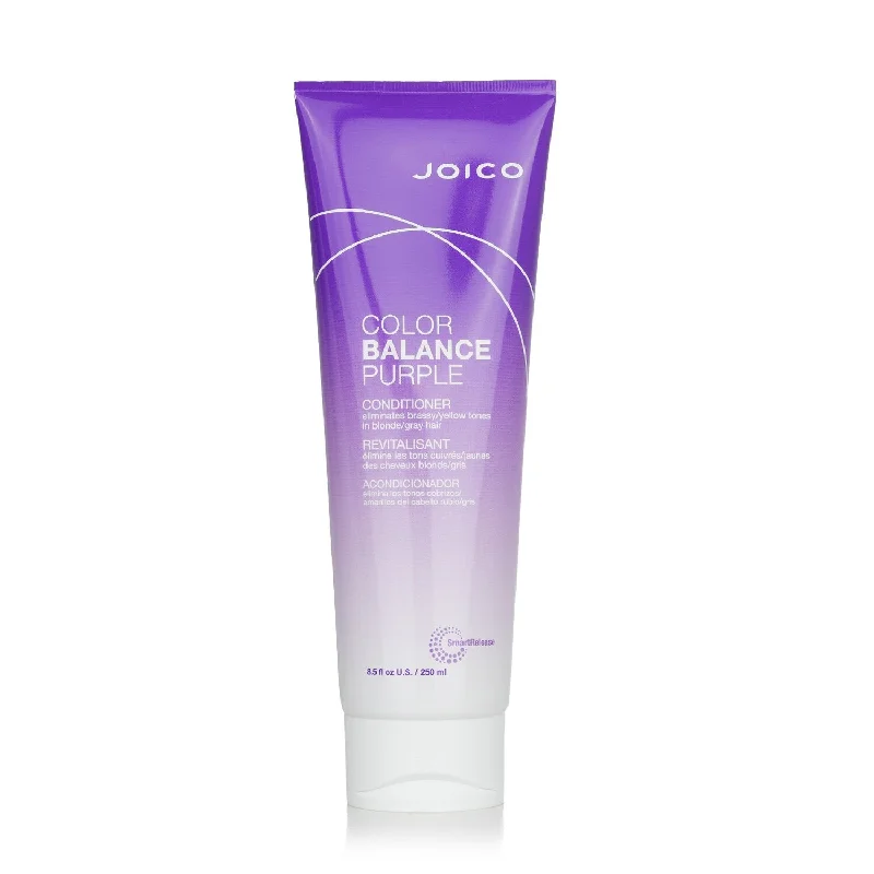 best products for reducing hair thinning in men -Joico Color Balance Purple Conditioner (Eliminates Brassy/Yellow Tones In Blonde/Gray Hair)  250ml/ 8.5oz