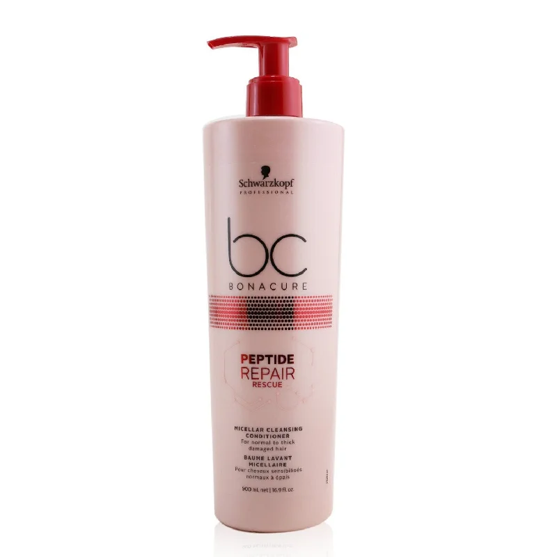 how to prevent hair breakage when sleeping -Schwarzkopf BC Bonacure Peptide Repair Rescue Micellar Cleansing Conditioner (For Normal to Thick Damaged Hair) (Exp. Date: 03/2023)  500ml/16.9oz