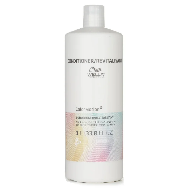 best hair care routine for thick, wavy hair -Wella ColorMotion+ Moisturizing Color Reflection Conditioner  1000ml/33.8oz