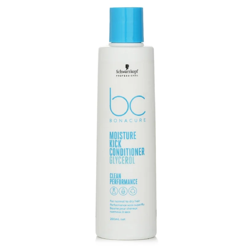 tips for making hair grow thicker naturally -Schwarzkopf BC Moisture Kick Conditioner Glycerol (For Normal To Dry Hair)  200ml/6.76oz