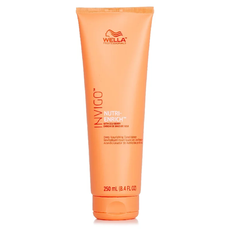 how to get rid of dry hair ends without cutting -Wella Invigo Nutri-Enrich Deep Nourishing Conditioner  250ml/8.4oz