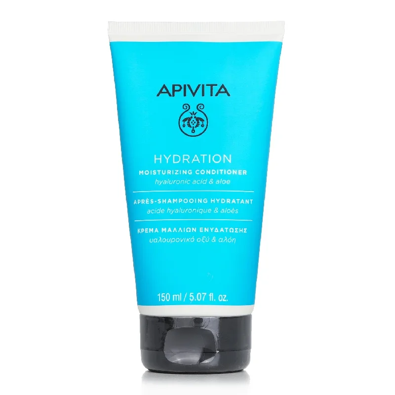 best products for treating frizzy, flyaway hair -Apivita Moisturizing Conditioner with Hyaluronic Acid & Aloe  150ml/5.07oz