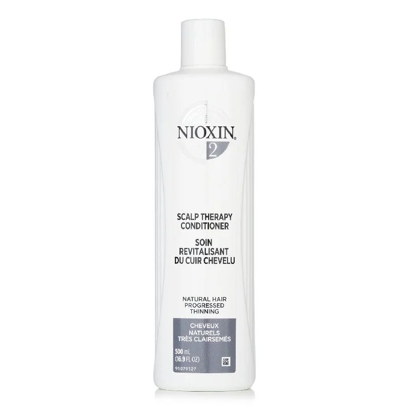 tips for keeping your hair healthy on vacation -Nioxin Density System 2 Scalp Therapy Conditioner (Natural Hair, Progressed Thinning)  500ml/16.9oz