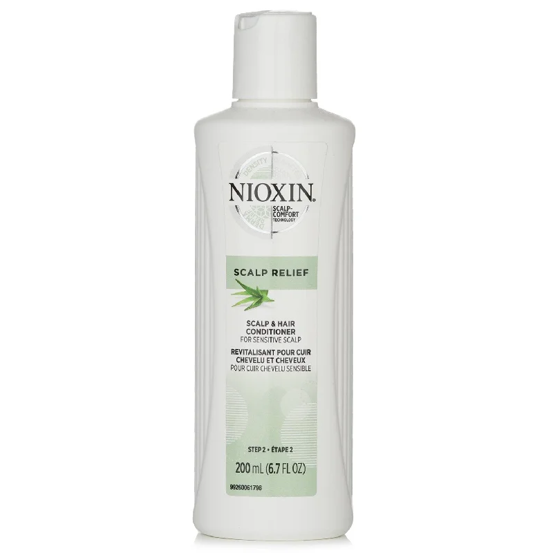 how to restore shine to dry, damaged hair -Nioxin Scalp Relief Scalp & Hair Conditioner (For Sensitive Scalp)  200ml/6.7oz