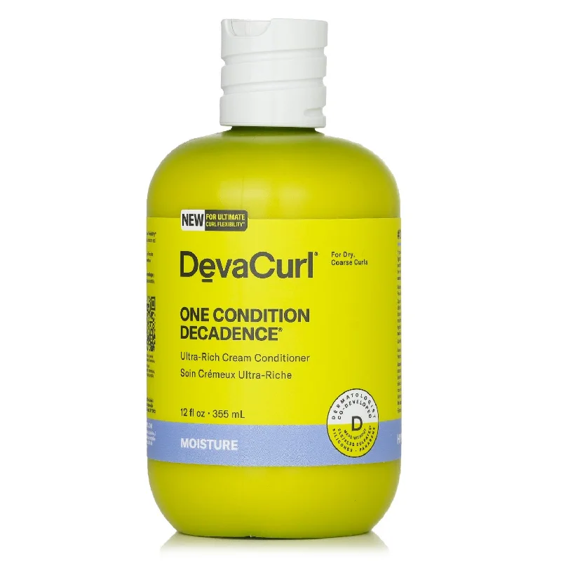 best shampoos for curly hair frizz control -DevaCurl One Condition Decadence Conditioner  355ml/12oz