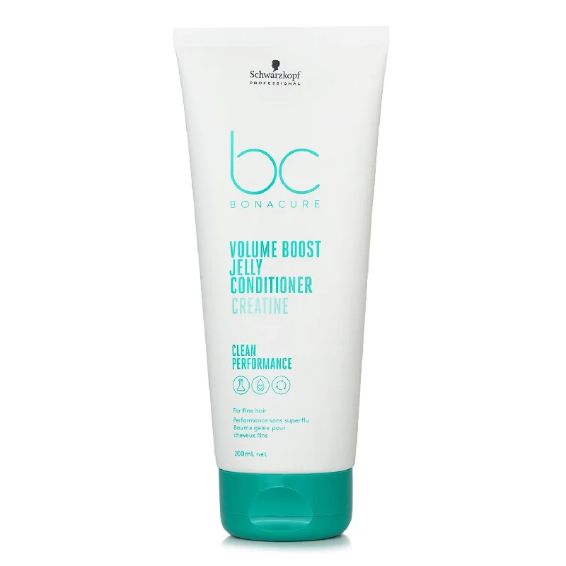 how to hydrate dry scalp and nourish hair -Schwarzkopf BC Bonacure Volume Boost Jelly Conditioner Creatine (For Fine Hair)  200ml/6.7oz