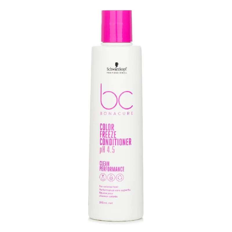 deep conditioning treatments for textured hair -Schwarzkopf BC Bonacure pH 4.5 Color Freeze Conditioner (For Colored Hair)  200ml/6.76oz