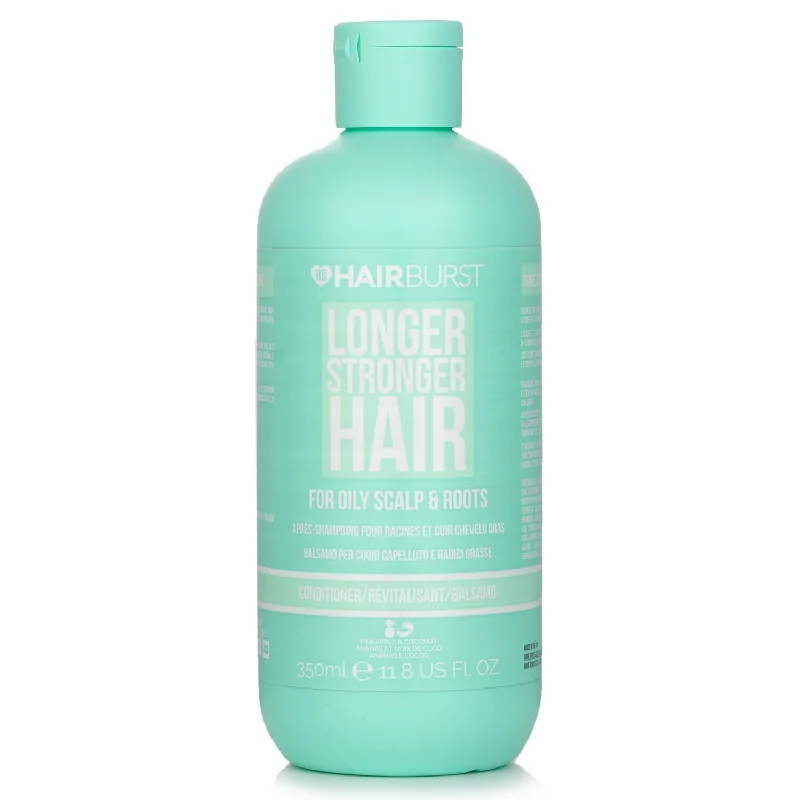 hair care tips for healthy scalp and hair growth -Hairburst Pineapple & Coconut Conditioner for Oily Scalp And Roots  350ml/11.8oz