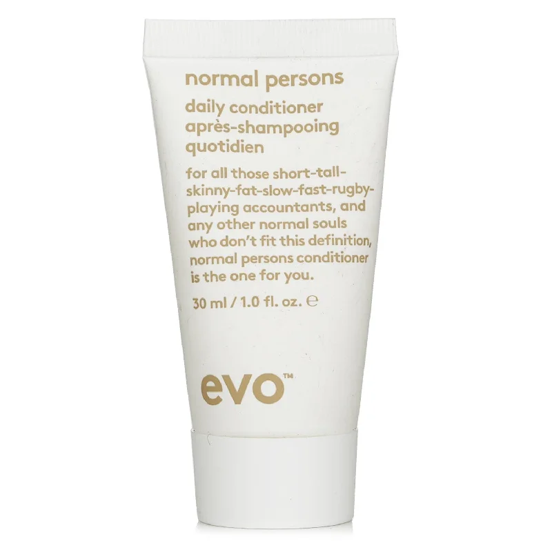 deep conditioning treatments for textured hair -Evo Normal Persons Daily Conditioner  30ml/1oz